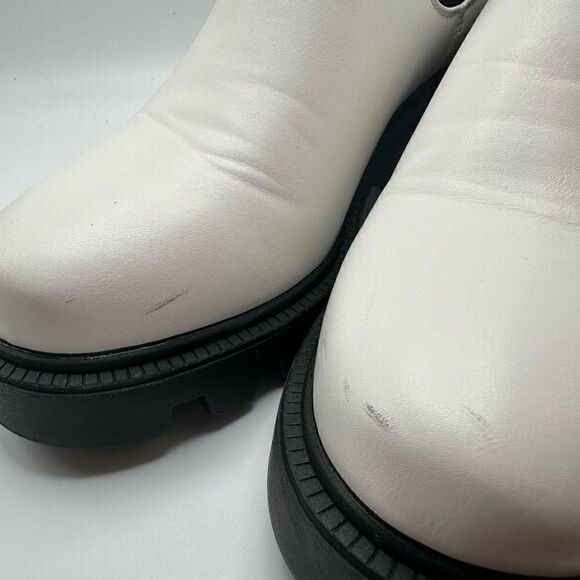 CUSHIONAIRE Women's chelsea boot with Jeweled strap +Memory Foam 6 WHITE - Picture 8 of 8